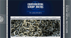 Desktop Screenshot of continentalscrap.com